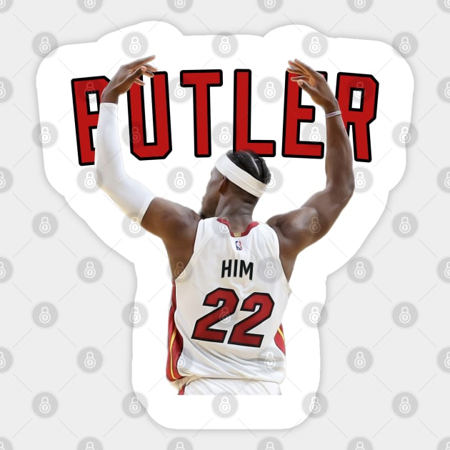 Jimmy Butler Him Sticker by YungBick